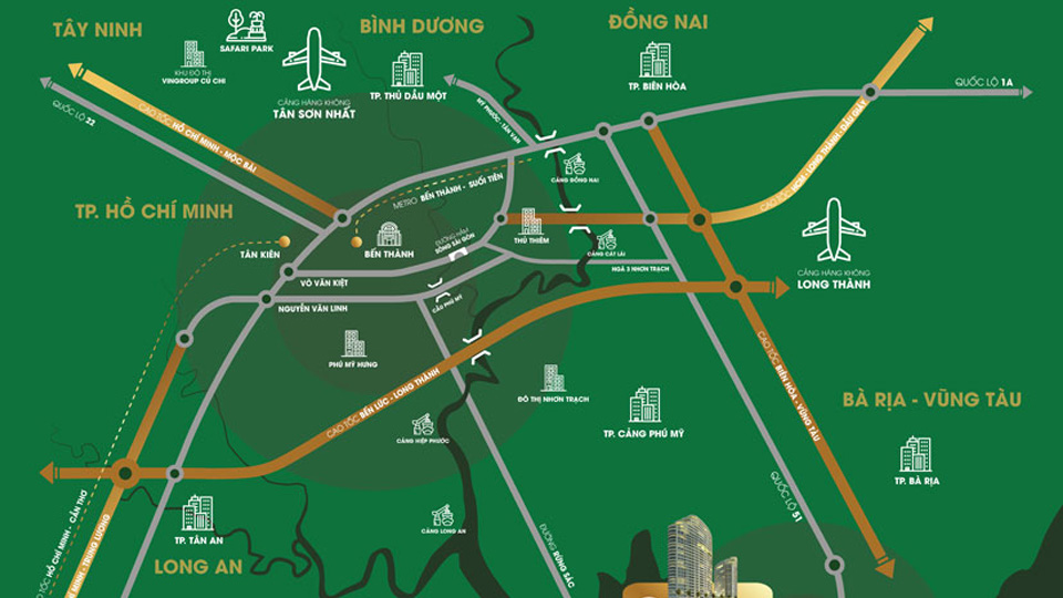 Hơn 9.200 tỉ đồng xây dựng tuyến cao tốc Biên Hoà – Vũng Tàu